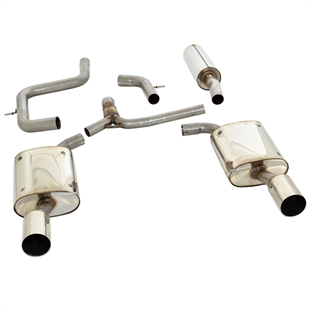 Friedrich Motorsport 70 mm Duplex-udstødningssystem Ford Mondeo (BA7)